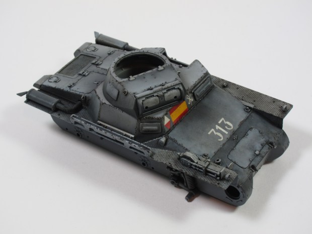 Filters, pin washes and oil gradients applied.